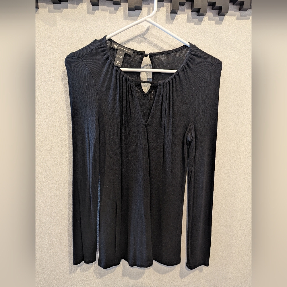 INC International Concepts Lightweight Keyhole Sweater